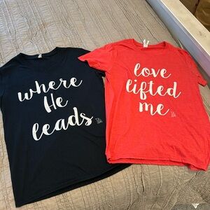 Hymn Co tshirts sz S